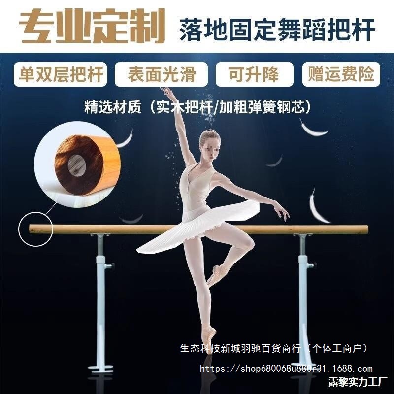 器材成现代可调芭蕾儿童调节器移动杆教室舞蹈移动式调节身教用房