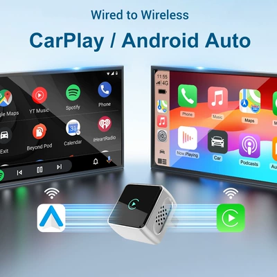 Simsiz CarPlay və Android Auto for Apple and Android