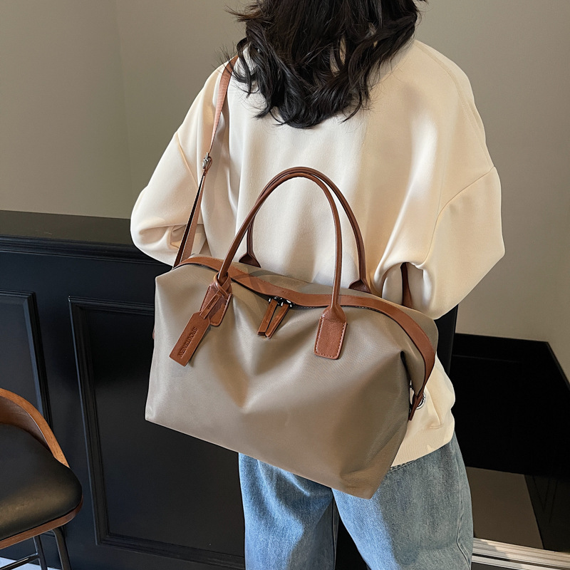 Women's Lightweight Travel Handbag, Ruiying Casual Luggage Tote, Lightweight Commuter Shoulder Bag, Dumpling Bag - Thumbnail 2