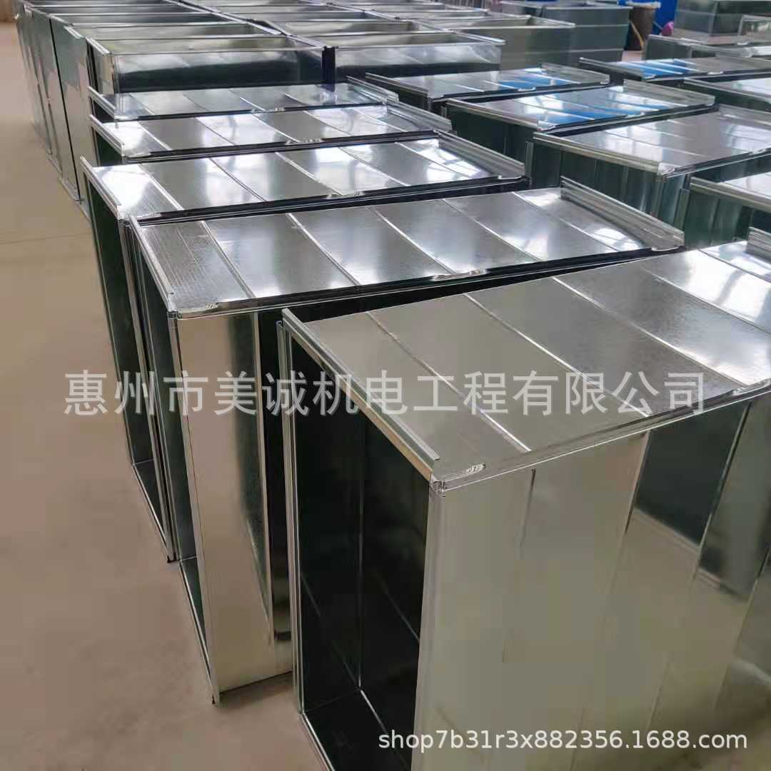 镀锌螺旋风管制作供应安装 车间通风管道材质经久耐用