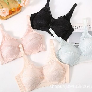 Postpartum Nursing Bra for Breastfeeding Mothers, Maternity Bra with Front Opening, No Underwire