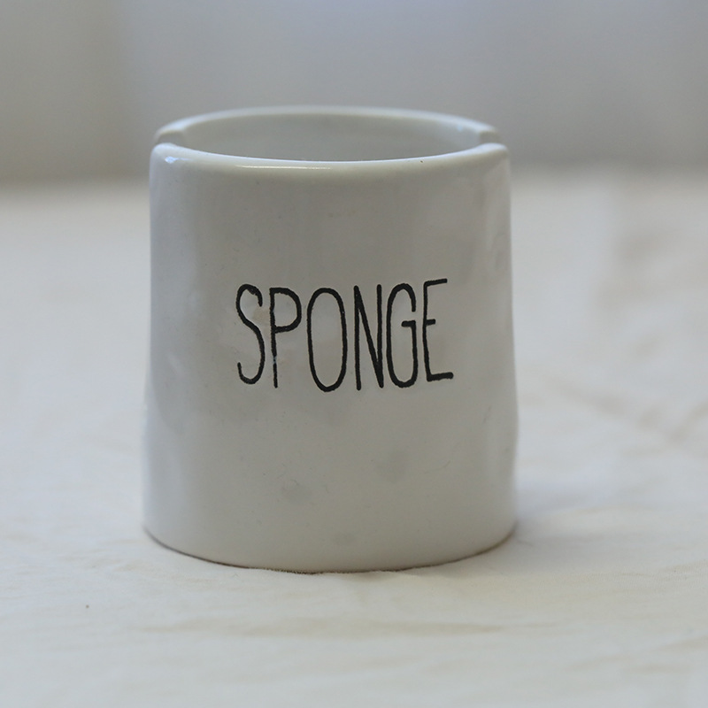Export letter silk network printing shape ceramic sponge frame…