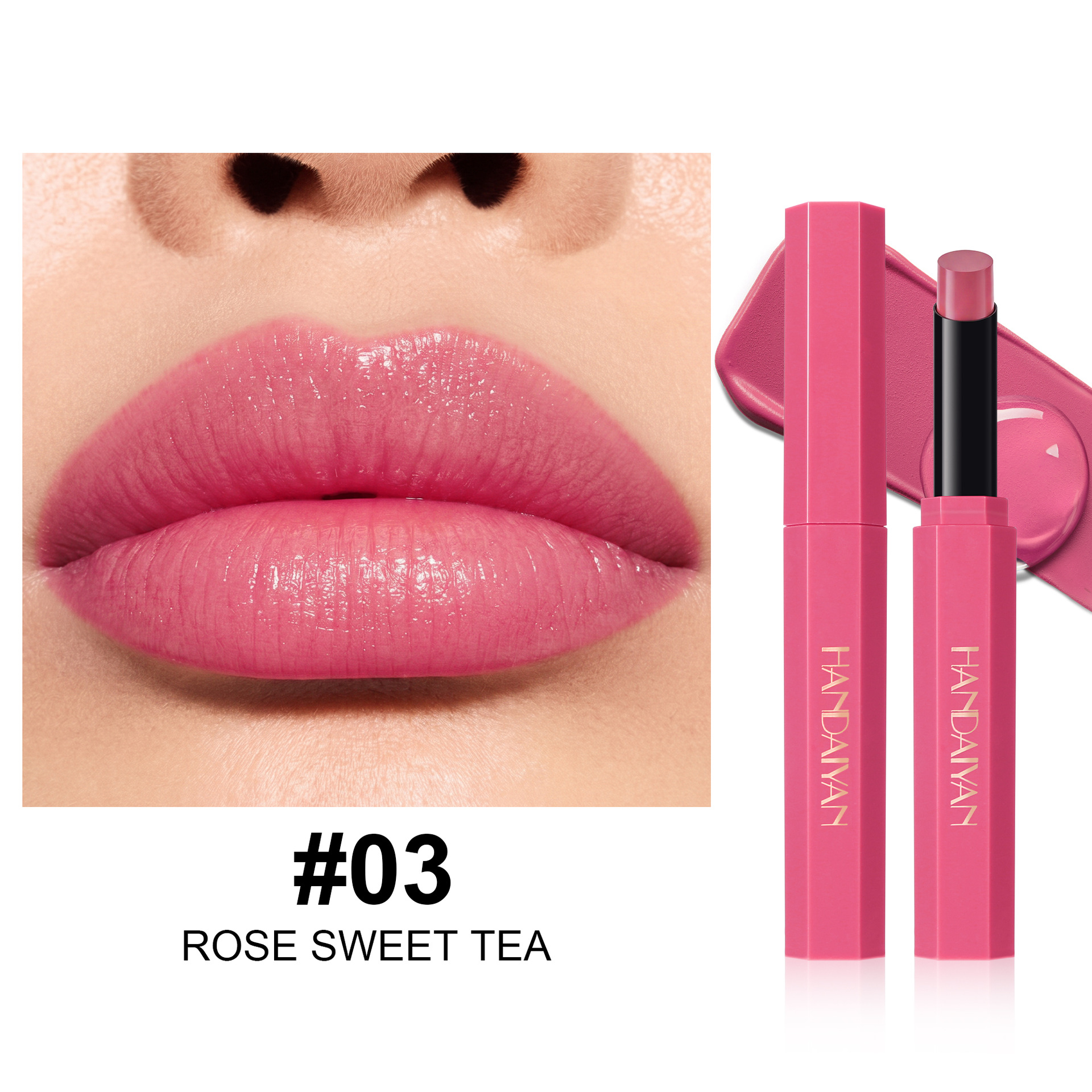 Transfronterizo maquillaje de labios HANDAIYAN Xiyin TK especial para lápiz labial mate portátil simple 6 lápiz labial niebla