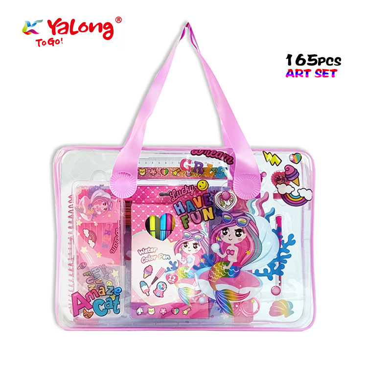 Set de Papelería con Bolso de PVC para Oficina y Escuela image 3