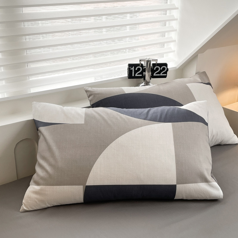 Nordic Style Cotton Bedding Set For Single Bed And Double Bed_voghion.com