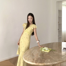 YOOMINI-������Ҷ��������Ů����ȼٷ糤ȹ26������ȹM60264-SR