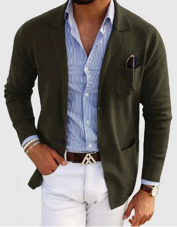 Spring suit for leisure, jacket English style, plus size