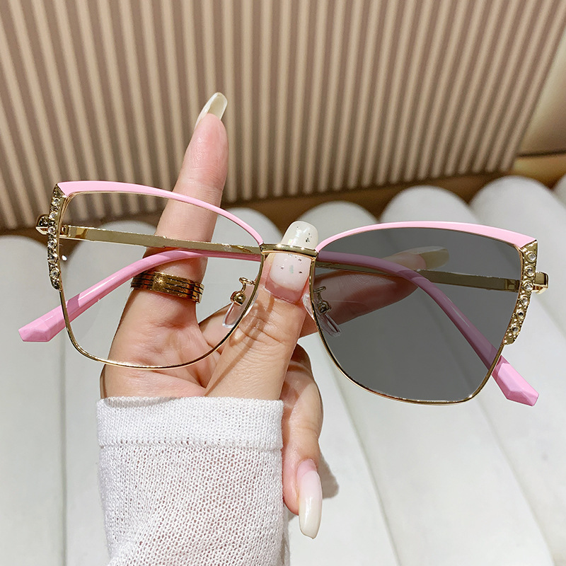 Pink gold frame