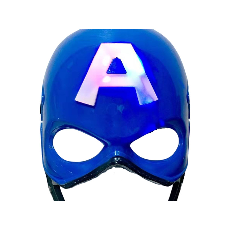 Máscara luminosa infantil Spider-Man Capitán América Batman Iron Man Hulk Batman Avengers