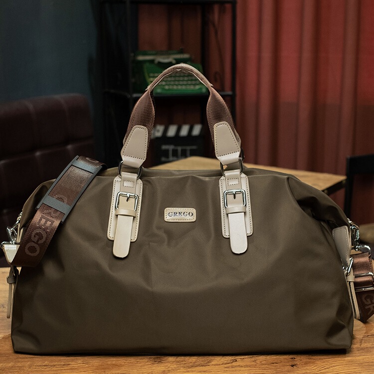 Travel Bag Men's Satchel Large-Capacity Short-Distance Travel Bag Luggage Bag Women's Travel Lightweight Satchel Crossbody Casual Business Trip