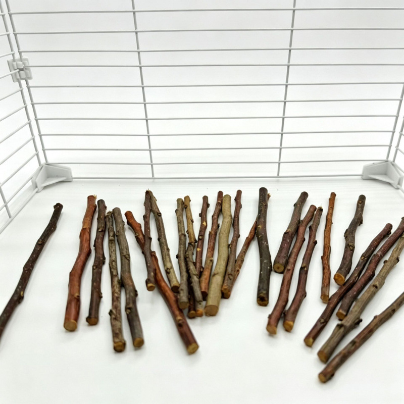 Juguetes y Escondite para Hámster de Madera Artesanal para Nido
