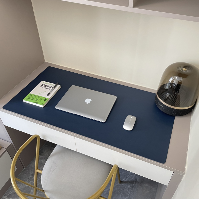 Fabricante en stock alfombrilla de ratón gran tamaño escritorio la computadora estera impermeable aceite engrosada logo publicidad