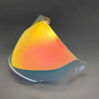 Dəbilqə (Kaska) aksesuarları Motorcycle Three-Quarter Helmet Mirror - nfj-aurora-red