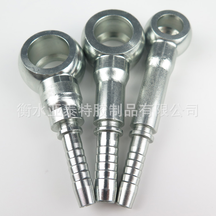 铰接燃油管接头 不锈钢公制 空心螺栓 液压软管配件