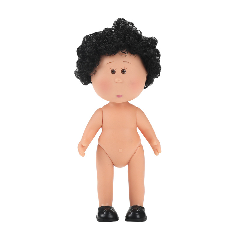 Regular black afro