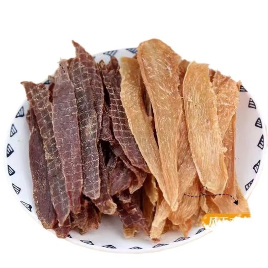 Handmade Additive-Free Dog Snacks, Chicken and Duck Jerky, Nutritious Teething for Puppies, Pet Pure Meat Jerky Dog ​​Snacks