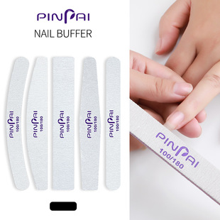 Nail Tools Nail File Diamond Half-Moon Double-Head Round Comb Rectangular No logo Round Polishing Rubbing