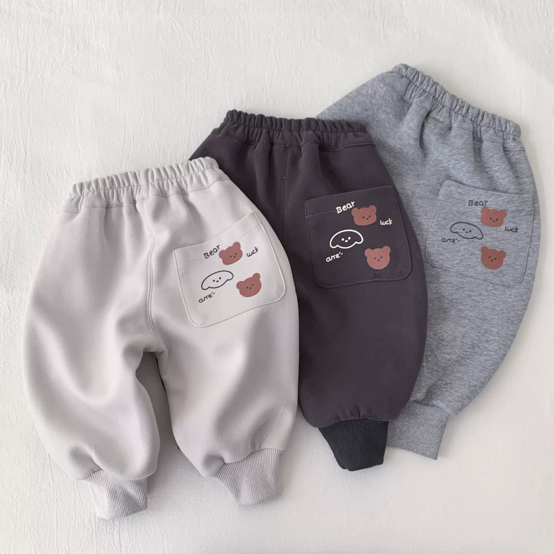 婴儿衣服儿童外穿长裤子运动裤春秋男童女童宝宝小童休闲裤运动风