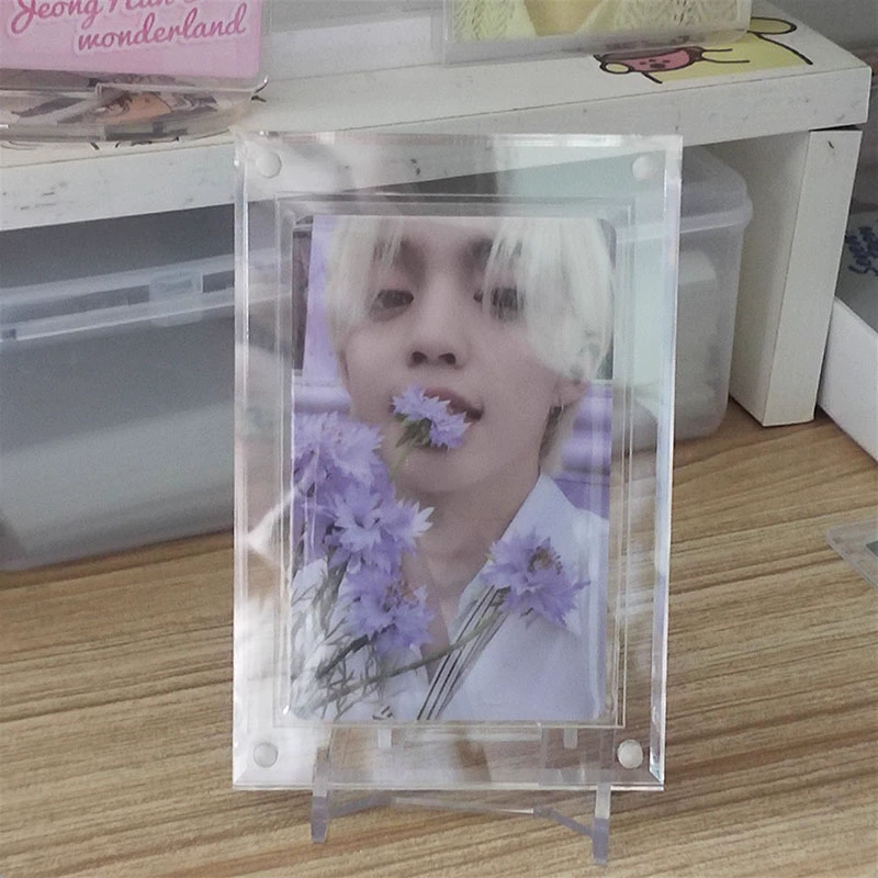 Картажный кирпич HD-пленка для демонстрации акриловой тройки 3 подряд с канавками 35PT сильный магнитный каркасный кирпич