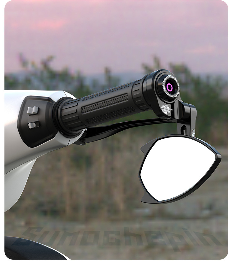 Suitable for No.9 M3 Polar Core Ae5I Reflector Calf Electric Vehicle Modified Handlebar Mirror Motorcycle Handlebar Rearview Mirror