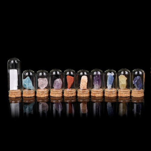 Wholesale crystal rock raw stone mineral crystal ornaments children's popular science teaching gifts mineral specimen collection