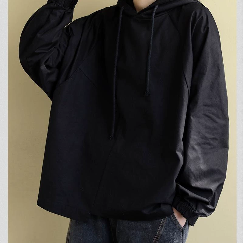 Autumn long-sleeve, hoody, sweatshirt, plus size, drawstring
