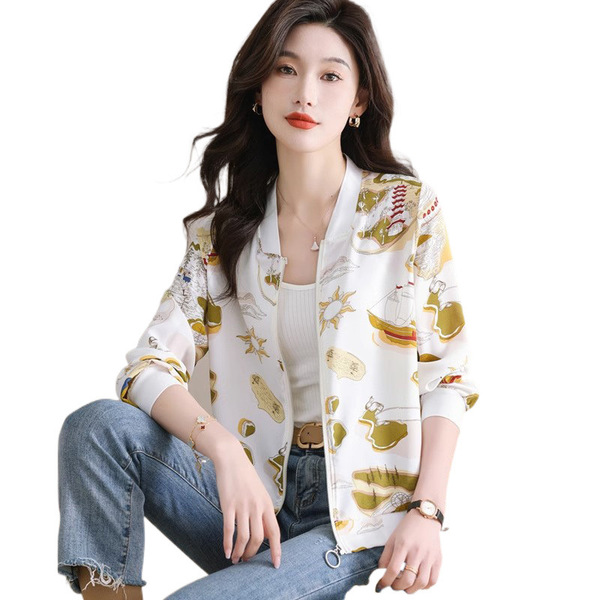 Silk baseball summer uniform
