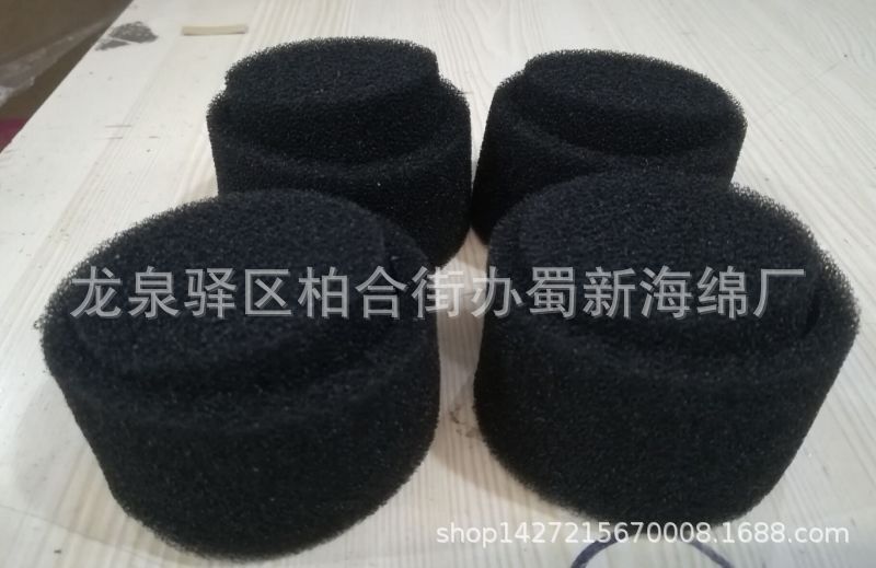 厂家供应黑色网孔过滤棉防尘海绵/黑色网孔过滤棉喷泉防尘海绵