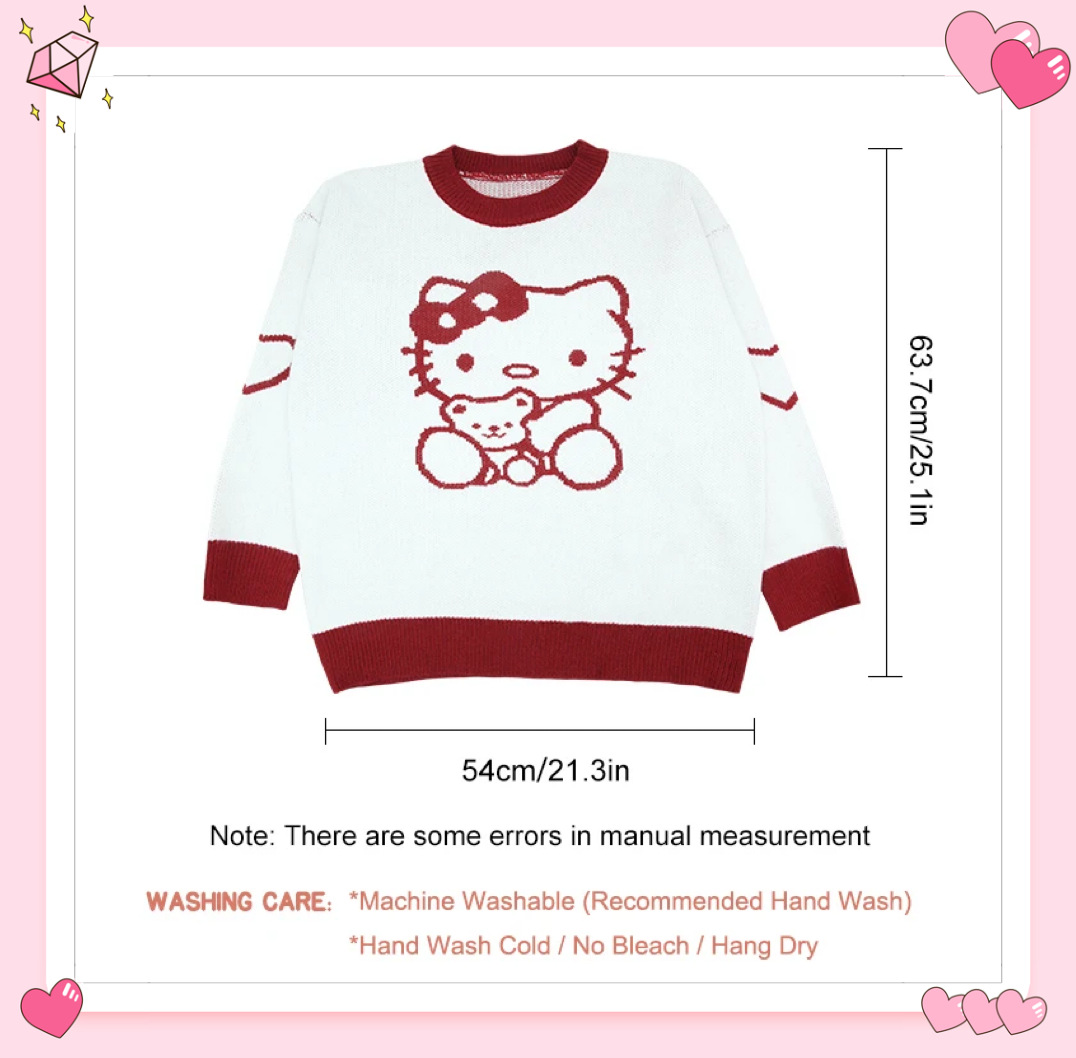 Cute Cartoon Sweater Image 2
