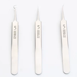 假睫毛镊子;粉刺针黑头夹;眉刀眉剪