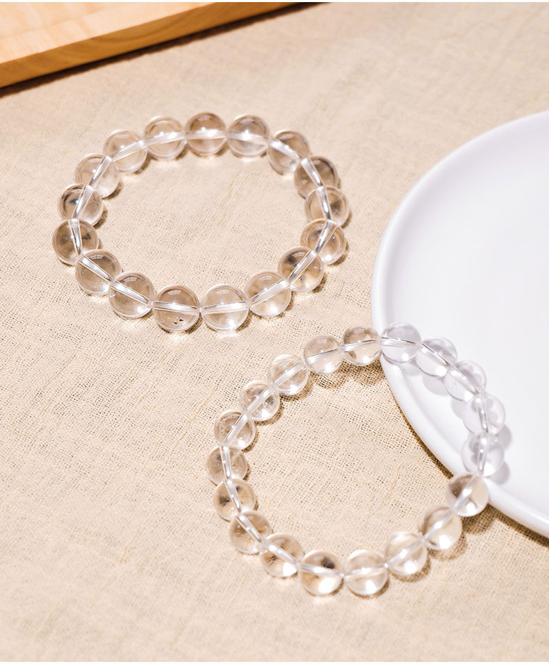 New Perles Ronde Unique Cercle Cristal Diy Bracelet display picture 2