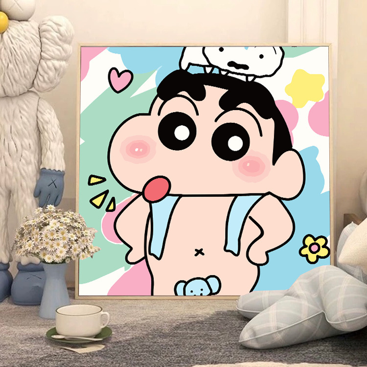 蝶デジタル油絵 diy 着色油絵子供の手描き蝶装飾絵画装飾品メーカー卸売|undefined