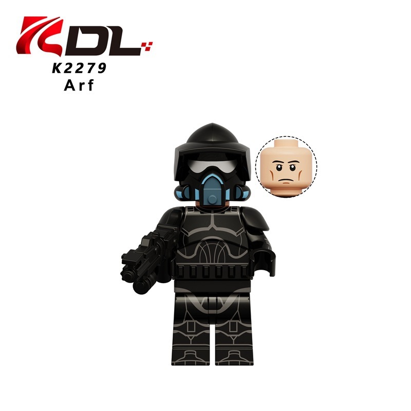 外贸货品KDL843电影系列星战人仔模型小颗粒拼装积木玩具袋装|undefined