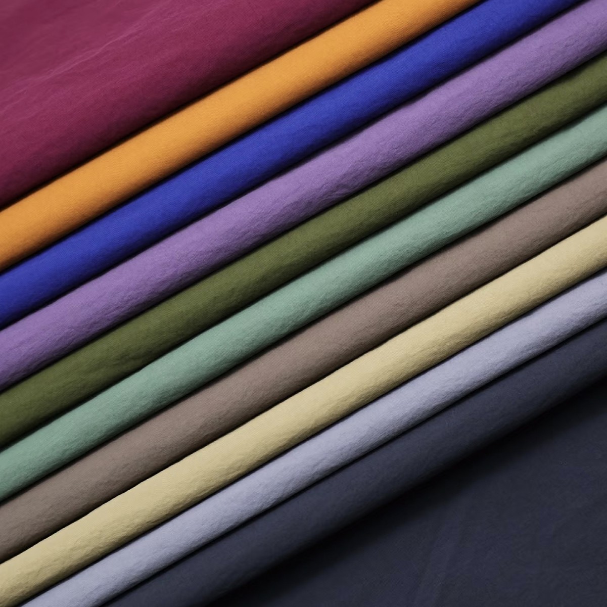 Spot 228 Tasteron imitación agua camisa de color fijo herramientas cortavientos ropa casual tela deportiva al aire libre