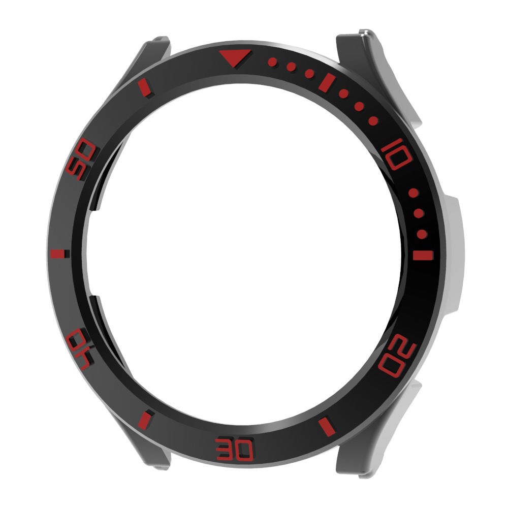 Compatible with Samsung Watch 4/5/6/7 electroplated protective case smartwatch SM Watch 5 Pro half-pack PC case Specification drawing