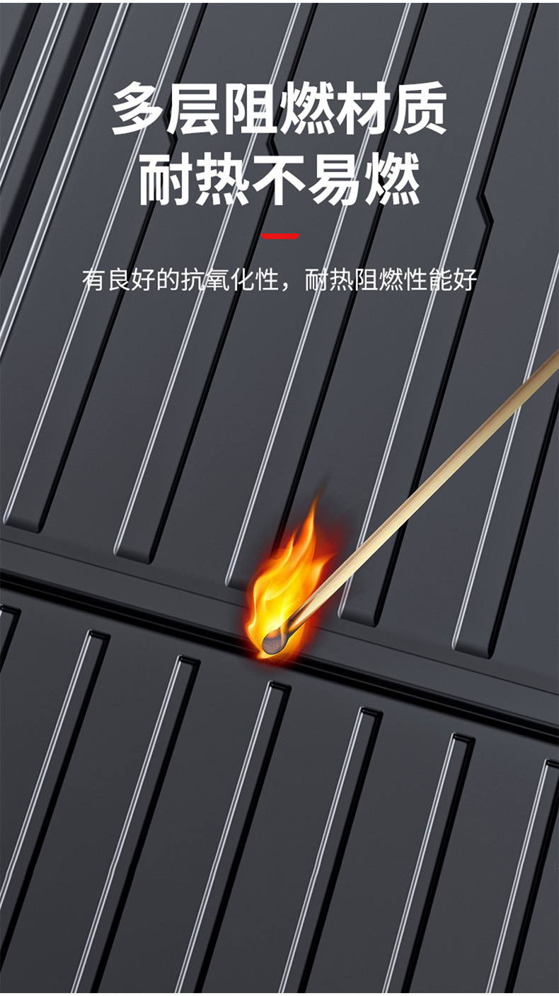 Suitable for Tesla's New Model Y/3 Trunk Mat, Tpe Front and Rear Trunk Mat, Y Modified Car Accessories