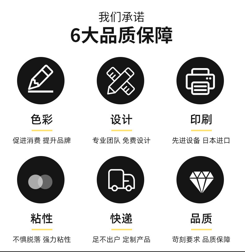 带章吊牌检验贴纸