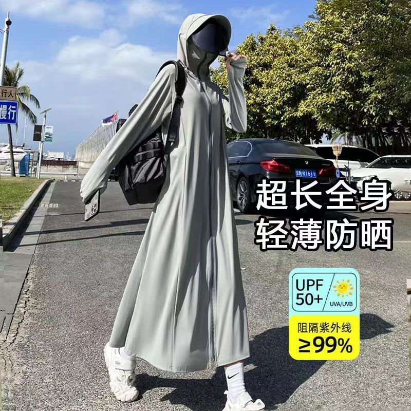 Long summer sun protection clothing full body