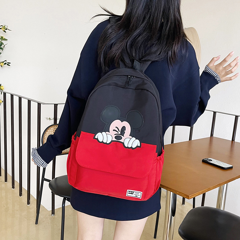 Nuevas mochilas de dibujos animados transfronterizos, mochila de alta capacidad, mochila de escolares, mochila de viajes en el campus.