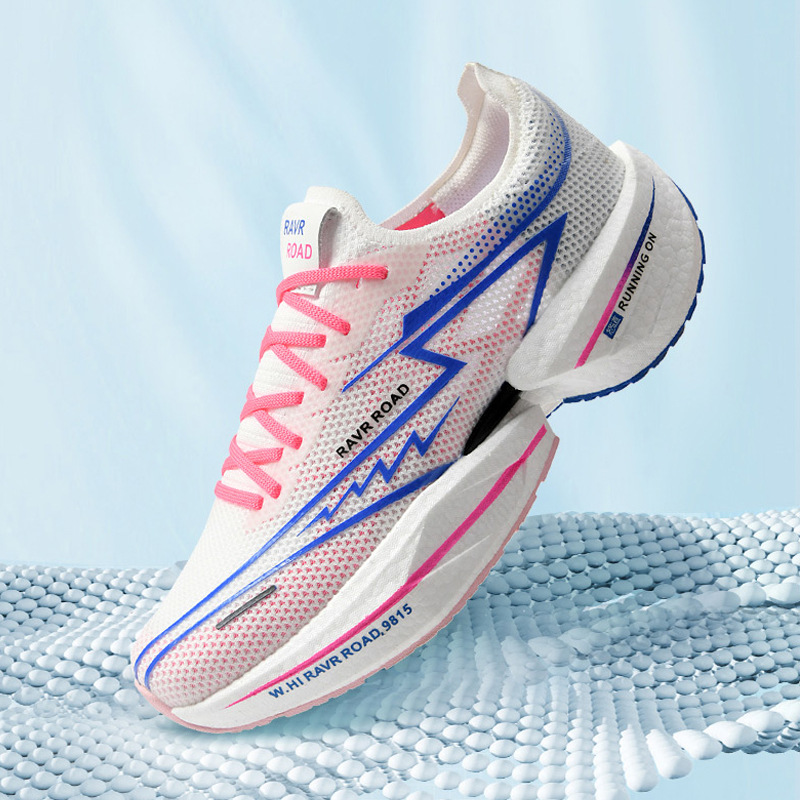 Planche de course en carbone explosive Qf2 Friction Sound Running pour hommes et femmes, course de marathon professionnelle Rebound et amorti_voghion.com