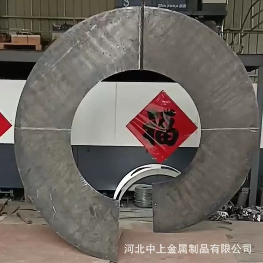 大口径螺旋叶片碳钢机械自动上下料机输送输送配件