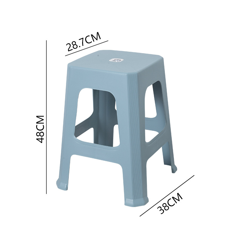 대외 무역 두꺼운 하이 스툴 885 블루 48 하이 베어링 300kg