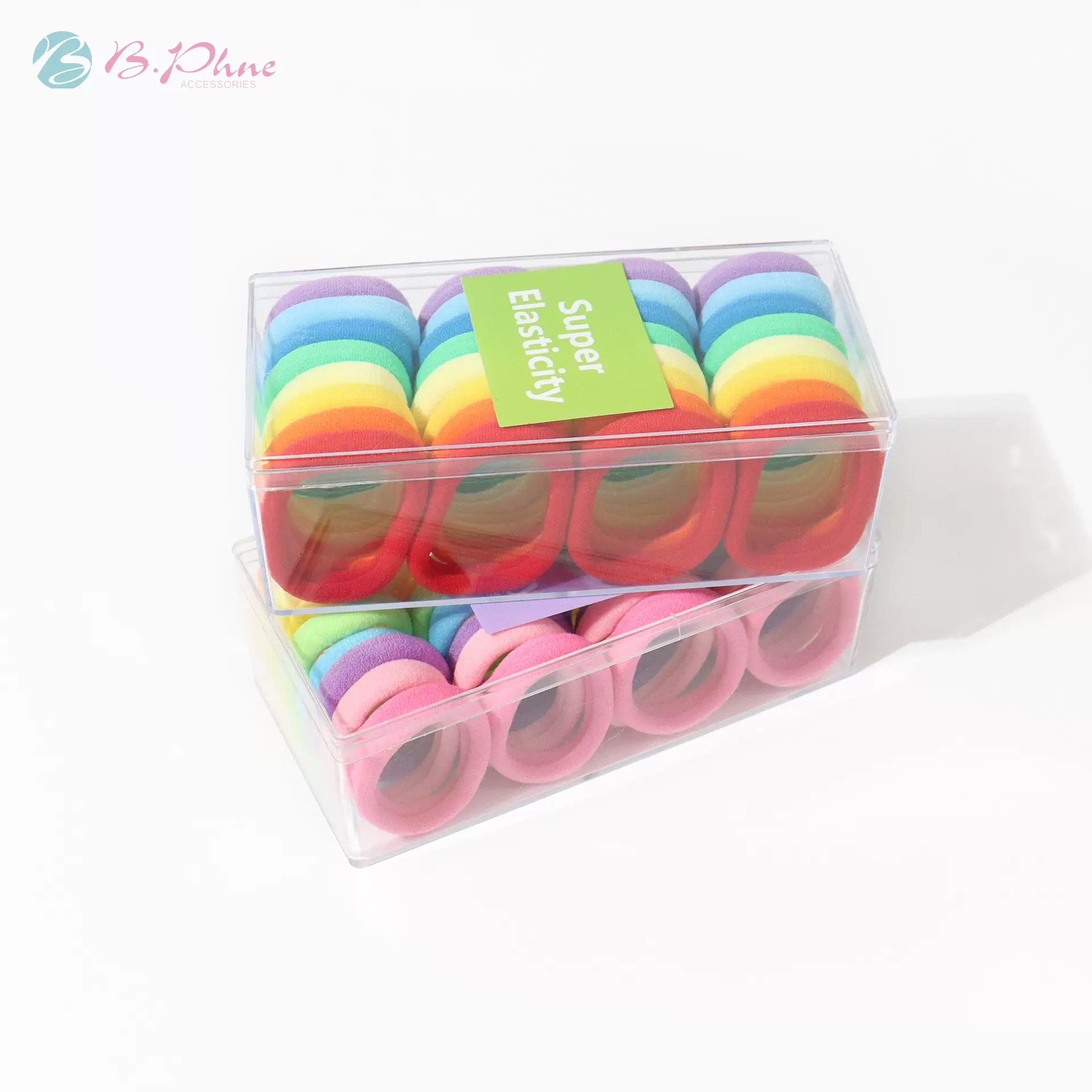 儿童彩色发圈大号不伤发高马尾发绳扎头绳女童耐用高弹力皮筋皮套