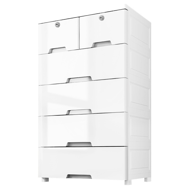 armario de almacenamiento multicapa de 70cm de ancho extra grande armario de plástico tipo cajón armario doméstico para niños grueso mesilla de cabecera