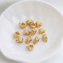14K��������Ȧ������ ɳ���U�յ�Ͱ�����h diy�ֹ�Ƥ�K�B�ӿ�