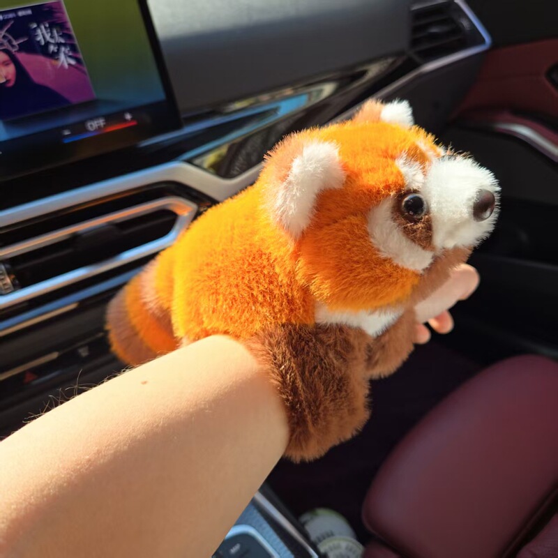 かわいい小さなアライグマバックパック人形手首リング子供のブレスレットぬいぐるみ人形アライグマペンダント女の子|undefined