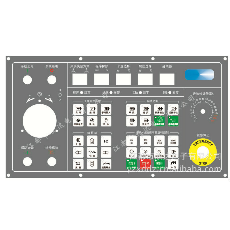 厂家大量供应各种型号，规格，材质的机床大面板开关/薄膜开关