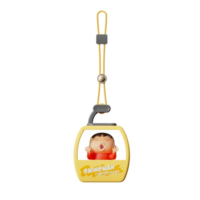 Doraemon Small Cable Car Car Perfume Aromatherapy - yellow-crayon-small-new-small-cable-car-aromatherapy-pendant