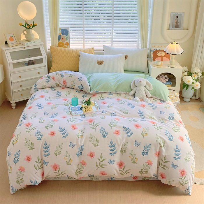 Nueva cubierta de edredón de estilo chino una sola pieza para comprar una sola pieza más gruesa de lana molida otoño invierno calor al por mayor cubierta de edredón de algodón una sola pieza