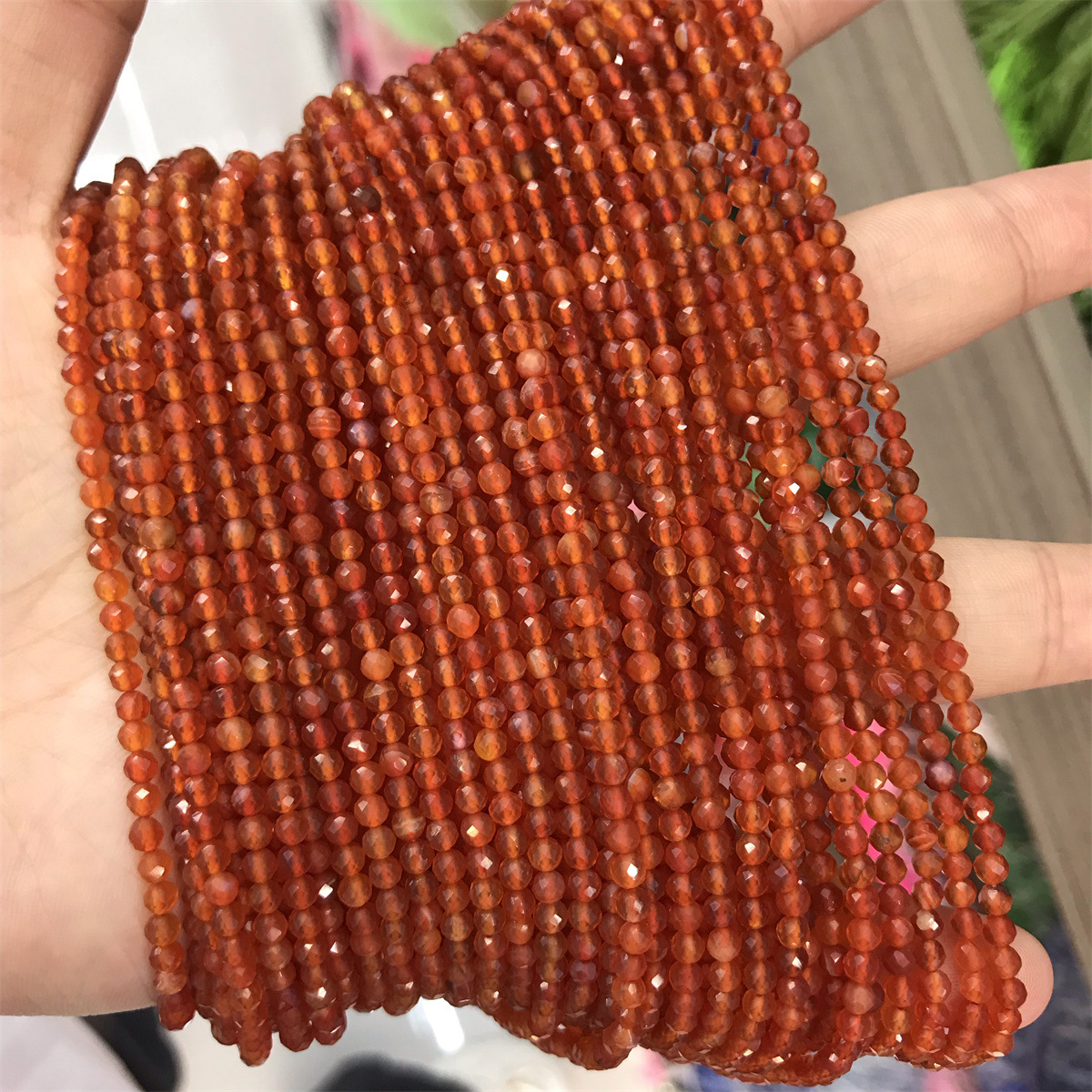 a grade red agate